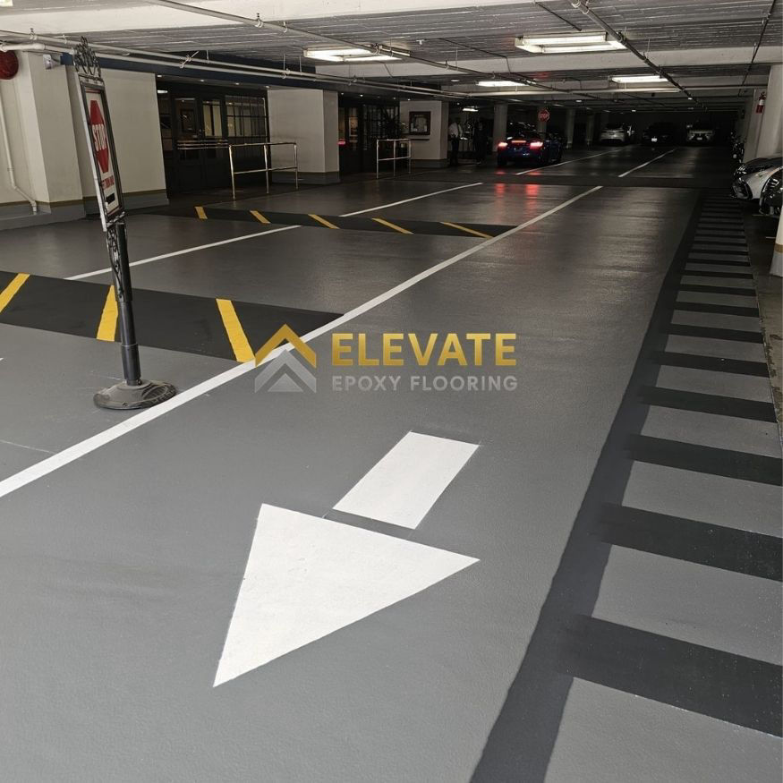 parking lot epoxy flooring